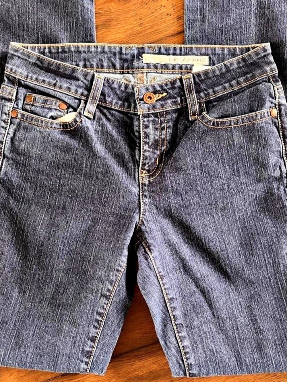 DNKY Denim Jean Shorts Gray Size 6